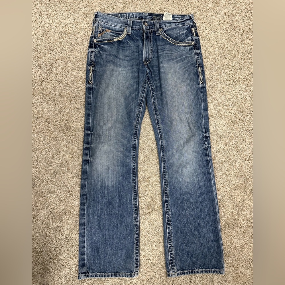 Ariat Slim Straight Boot Cut Jean